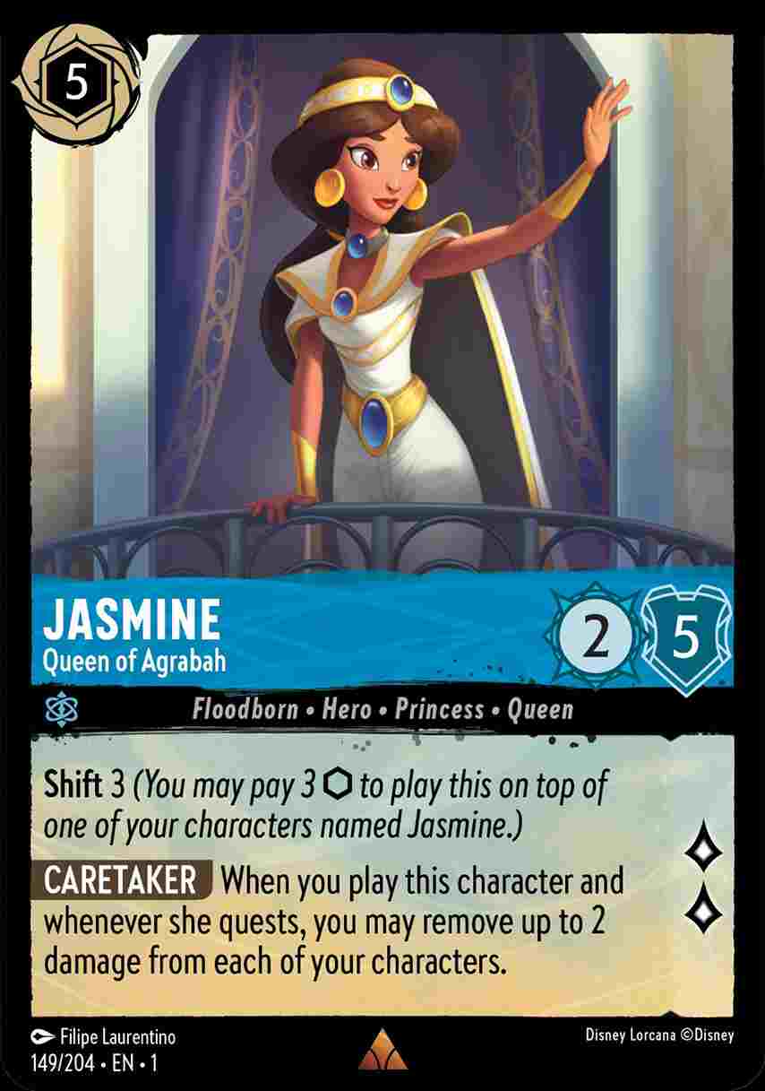 Jasmine - Queen of Agrabah [1ST-149/204-R]