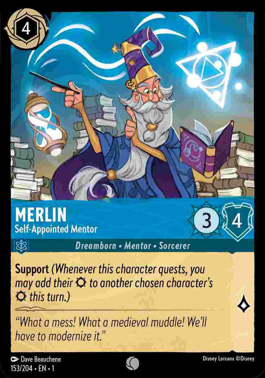 Merlin - Self-Appointed Mentor [1ST-153/204-C]