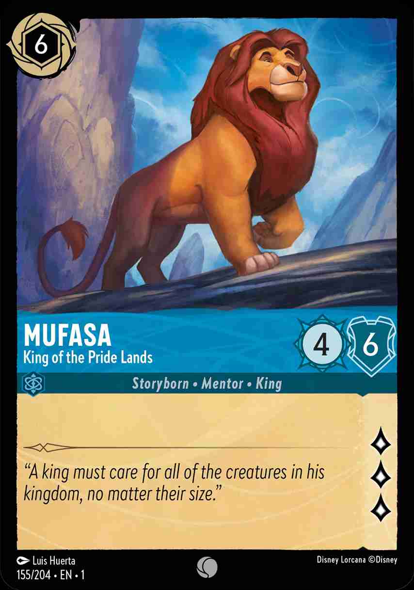 Mufasa - King of the Pride Lands [1ST-155/204-C]