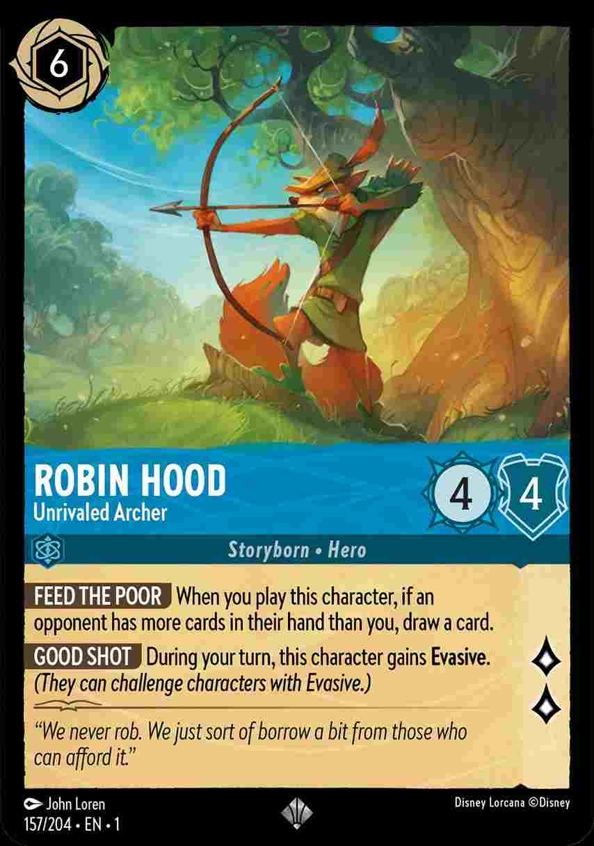 Robin Hood - Unrivaled Archer [1ST-157/204-S]