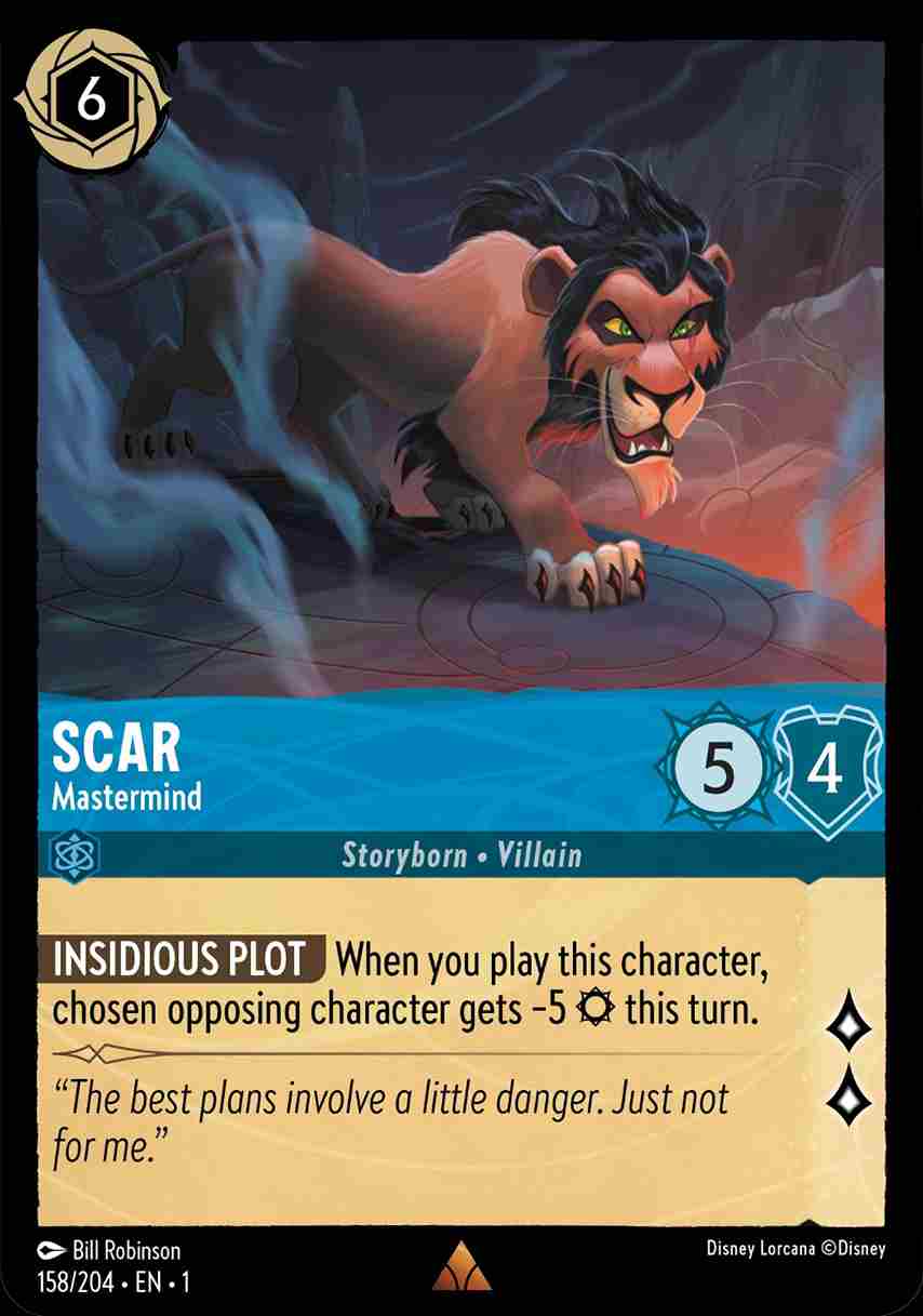 Scar - Mastermind [1ST-158/204-R]
