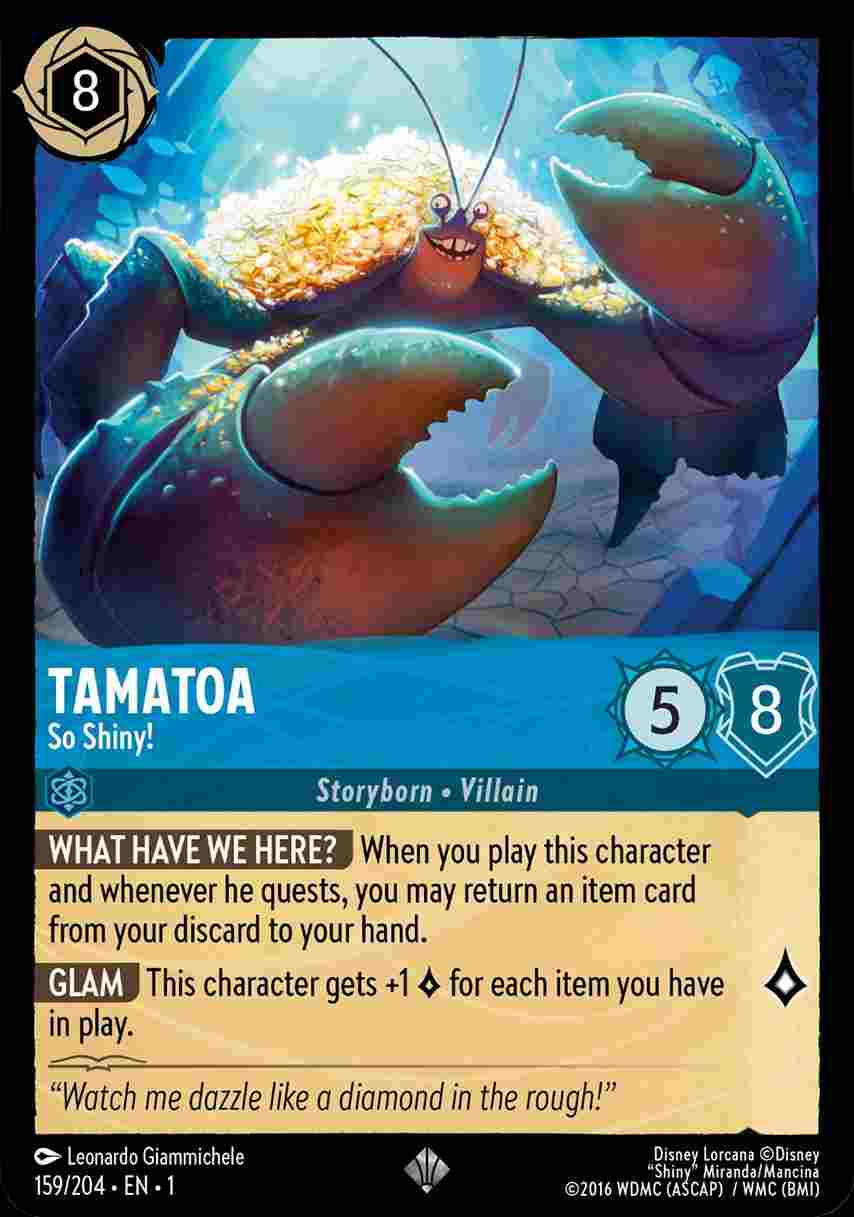 Tamatoa - So Shiny! [1ST-159/204-S]
