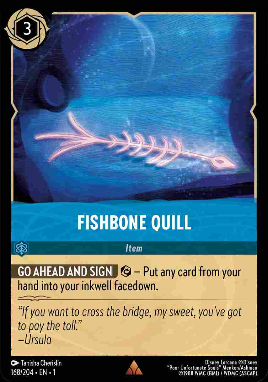 Fishbone Quill [1ST-168/204-R]