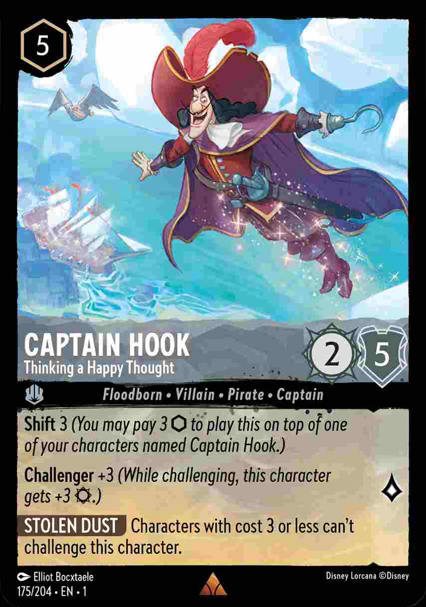 Captain Hook - Thinking A Happy Thought [1ST-175/204-R]