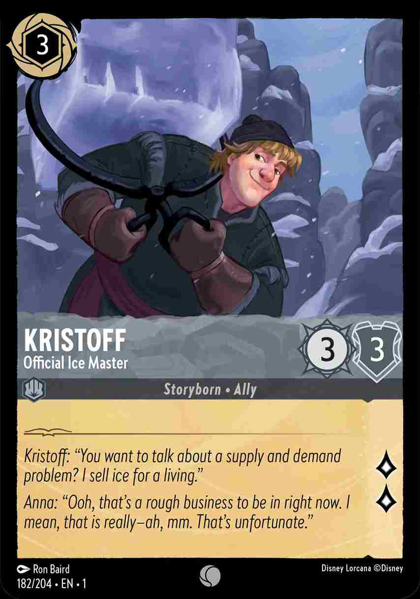 Kristoff - Official Ice Master [1ST-182/204-C]