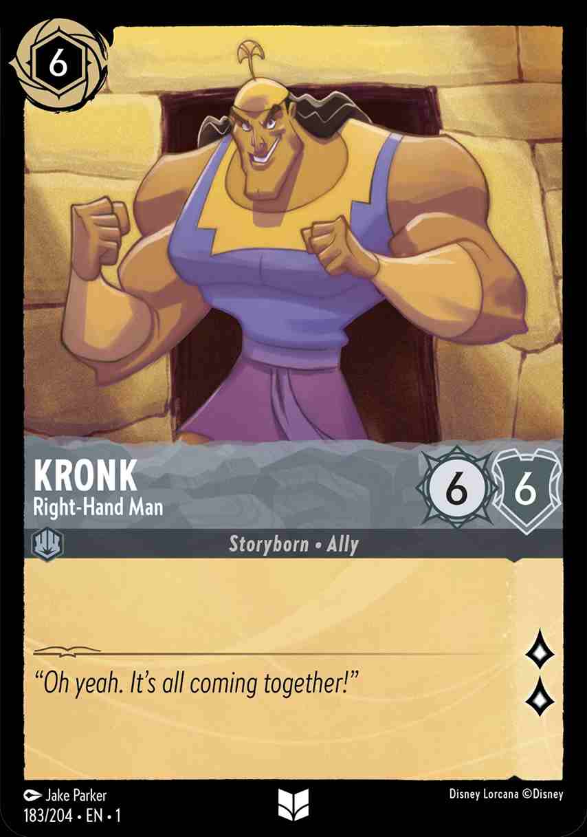 Kronk - Right-Hand Man [1ST-183/204-U]