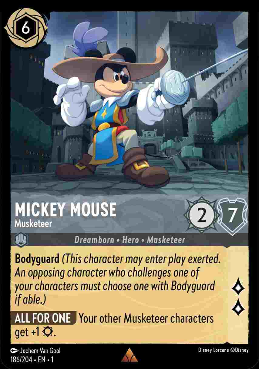 Mickey Mouse - Musketeer [1ST-186/204-R]