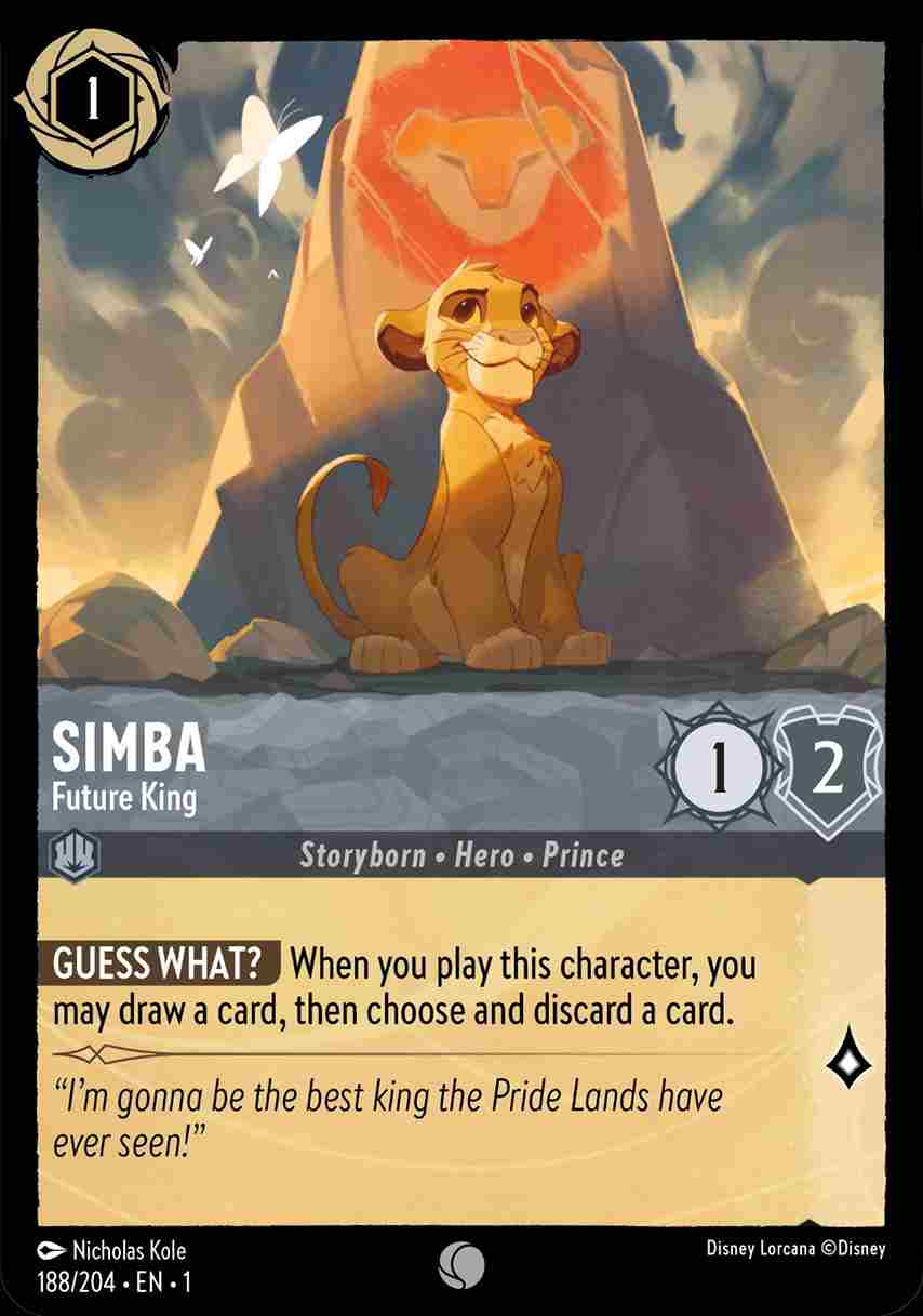 Simba - Future King [1ST-188/204-C]