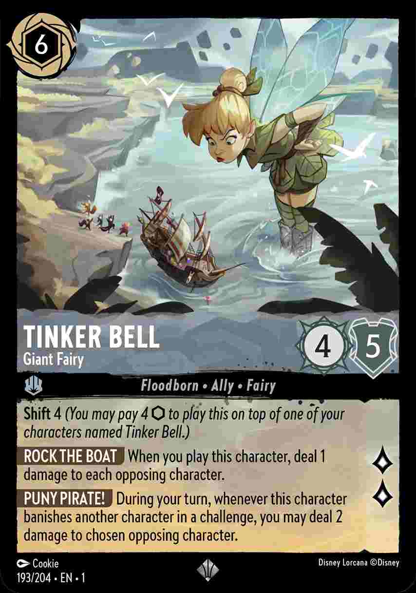 Tinker Bell - Giant Fairy [1ST-193/204-S]
