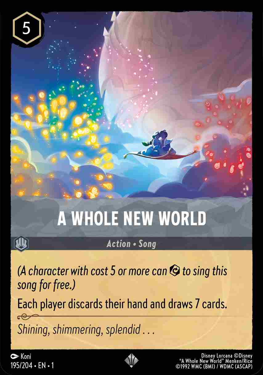 A Whole New World [1ST-195/204-S]