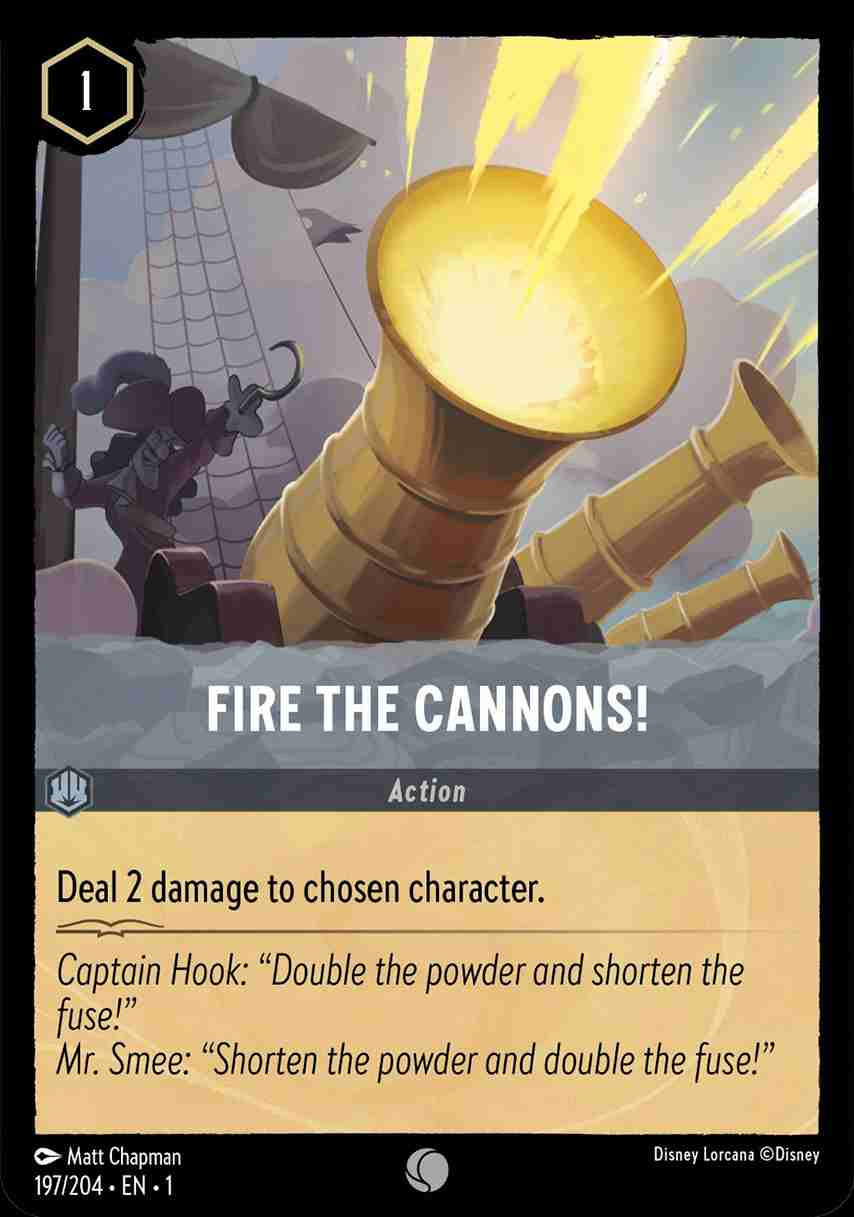 Fire The Cannons! [1ST-197/204-C]