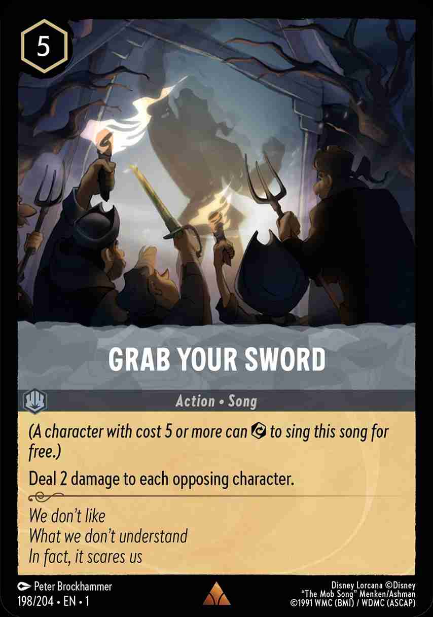 Grab Your Sword [1ST-198/204-R]