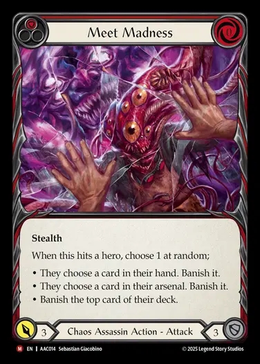 【EN】[Chaos Assassin] 狂気との邂逅/Meet Madness [AAC014-M]