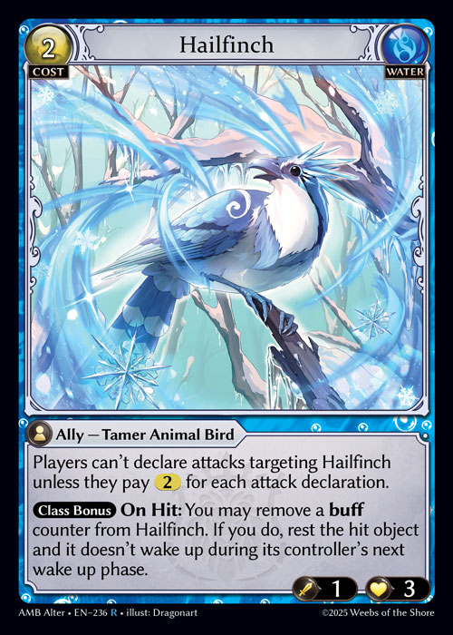 [Water] Hailfinch [AL-AMB236-R]