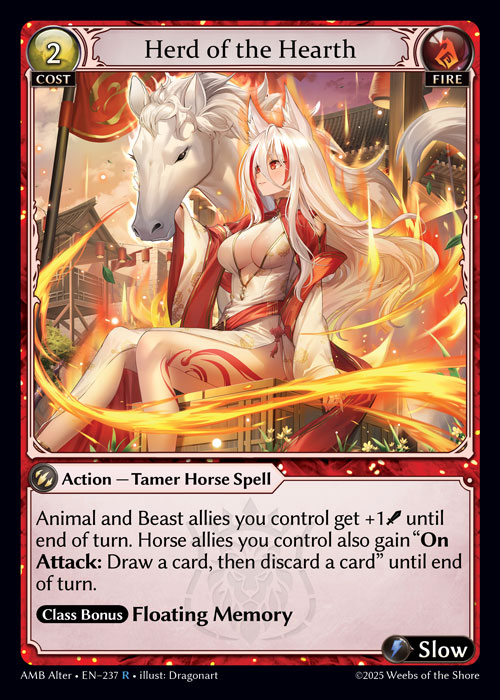 [Fire] Herd of the Hearth [AL-AMB237-R]