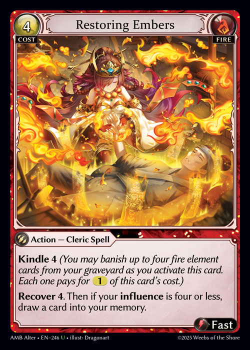 [Fire] Restoring Embers [AL-AMB246-R]