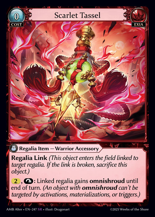 [Exia] Scarlet Tassel [AL-AMB247-SR]