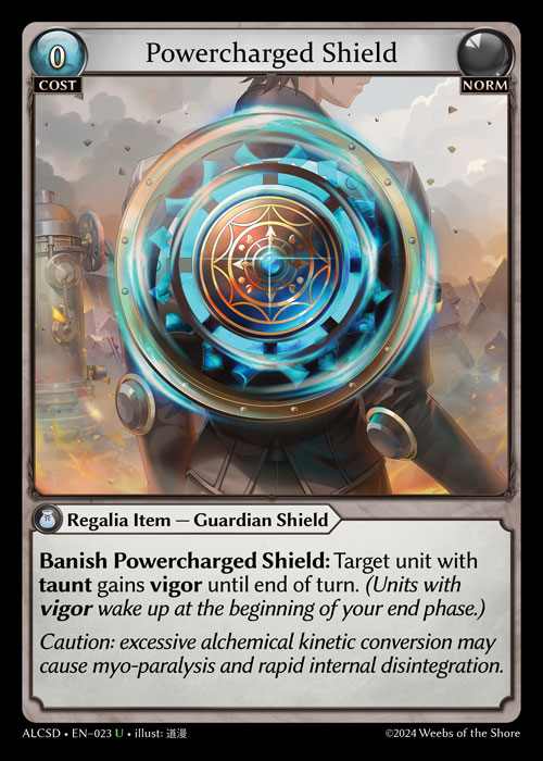 [Norm] Powercharged Shield [ALCSD023-U]