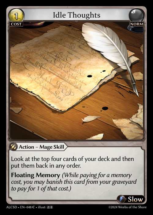 [Norm] Idle Thoughts [ALCSD048-C]