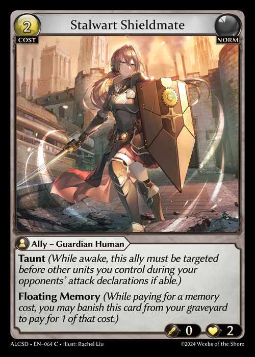 [Norm] Stalwart Shieldmate [ALCSD064-C]