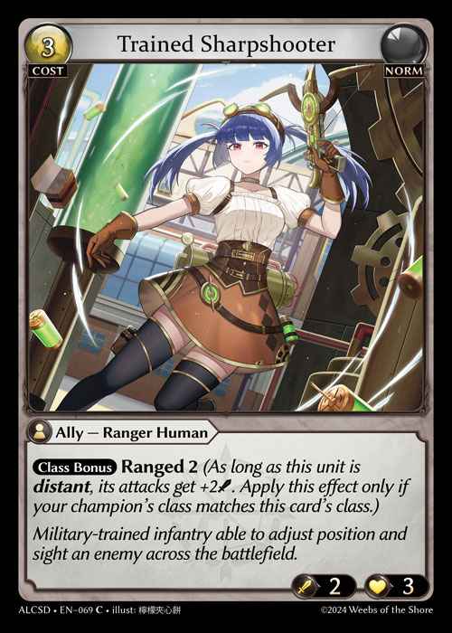 [Norm] Trained Sharpshooter [ALCSD069-C]