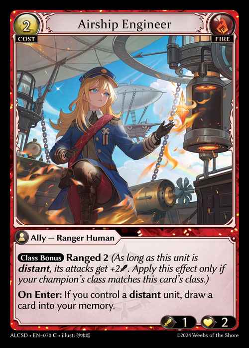 [Fire] Airship Engineer [ALCSD070-C]