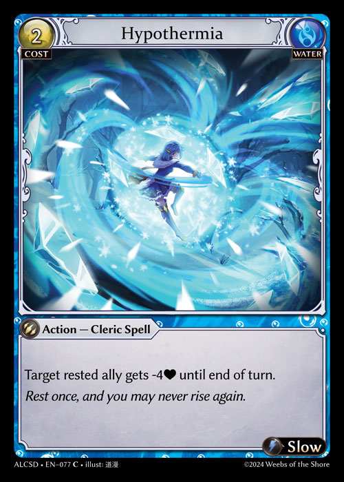 [Water] Hypothermia [ALCSD077-C]