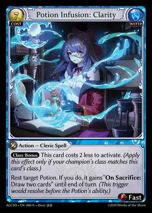[Water] Potion Infusion: Clarity [ALCSD080-R]