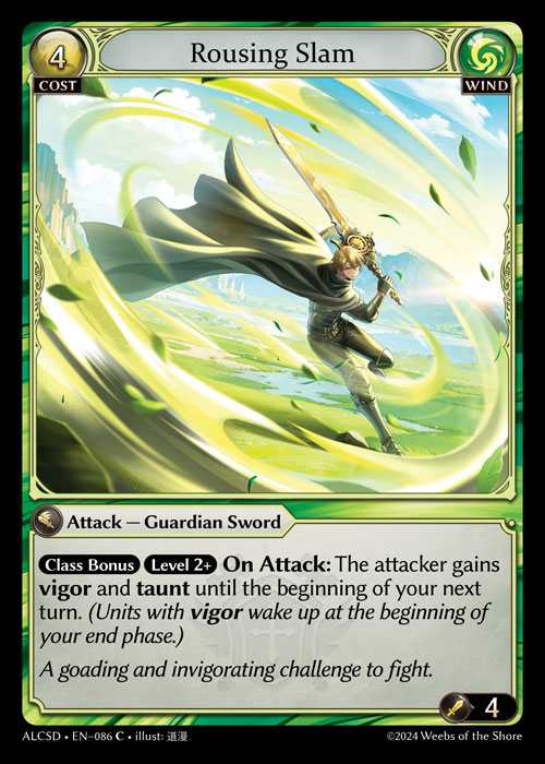 [Wind] Rousing Slam [ALCSD086-C]