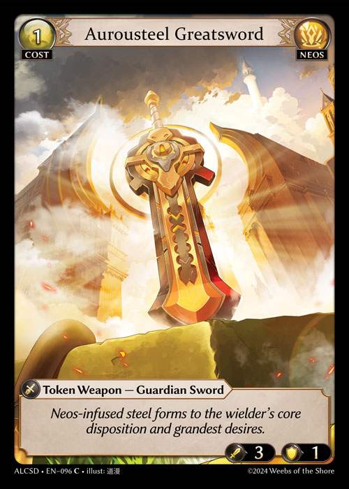 [Neos] Aurousteel Greatsword [ALCSD096-C]