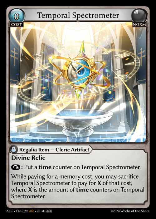 [Norm] Temporal Spectrometer [ALC029-UR]