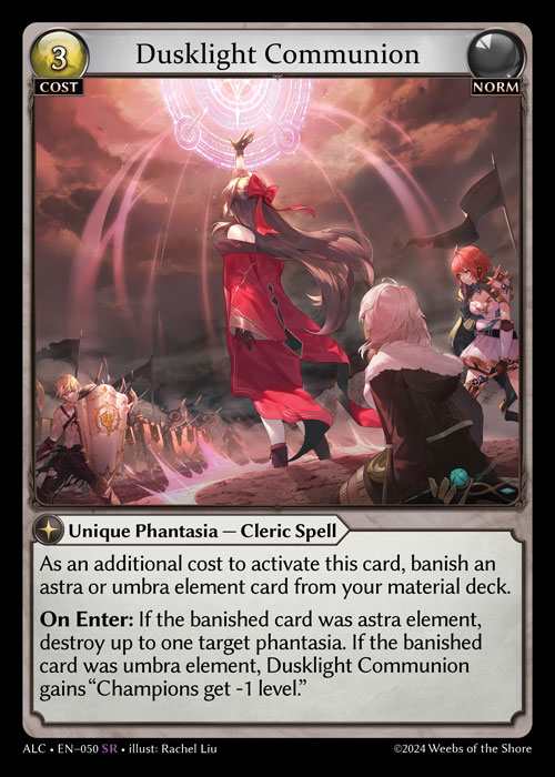 [Norm] Dusklight Communion [ALC050-SR]