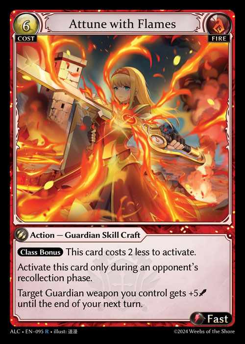 [Fire] Attune with Flames [ALC095-R]