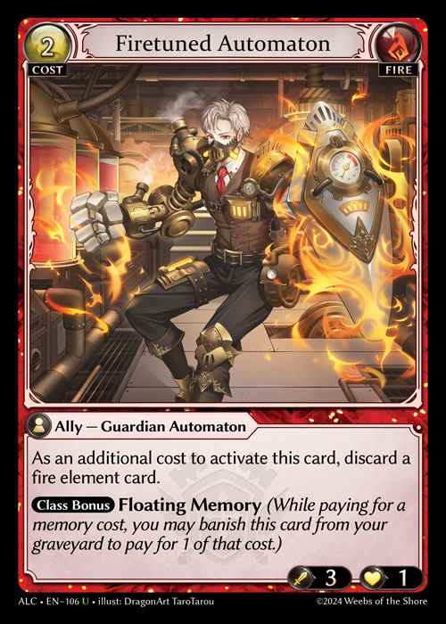 [Fire] Firetuned Automaton [ALC106-U]