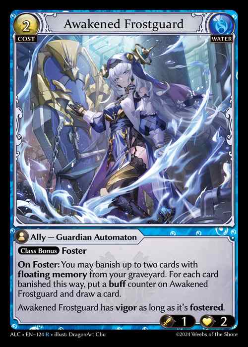 [Water] Awakened Frostguard [ALC124-R]