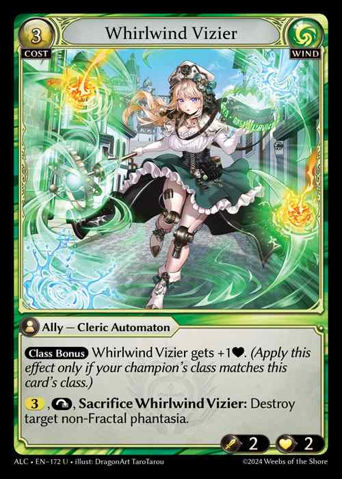 [Wind] Whirlwind Vizier [ALC172-U]