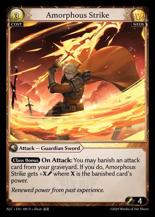 [Neos] Amorphous Strike [ALC189-R]