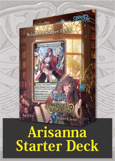 【クーポン使用不可】【DECK】Alchemical Revolution Arisanna Starter Deck ※発送方法は「ゆうパック」を選択してください。