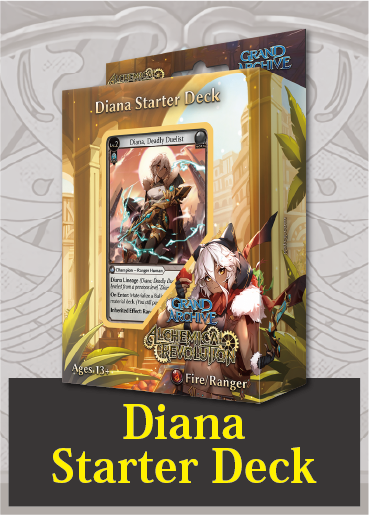 【クーポン使用不可】【DECK】Alchemical Revolution Diana Starter Deck ※発送方法は「ゆうパック」を選択してください。