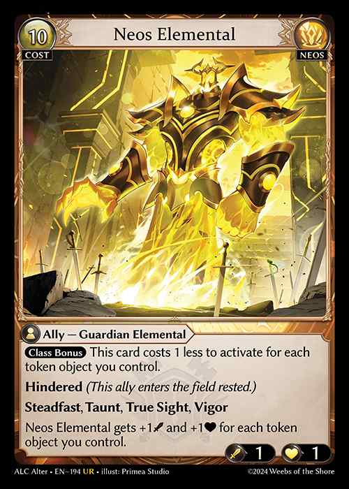 [Neos] Neos Elemental [AL-ALC-194-UR]