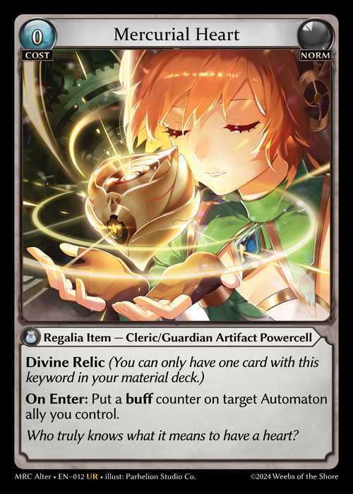 [Norm] Mercurial Heart [AL-MRC-012-UR]