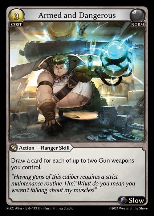 [Norm] Armed and Dangerous [AL-MRC-193-U]