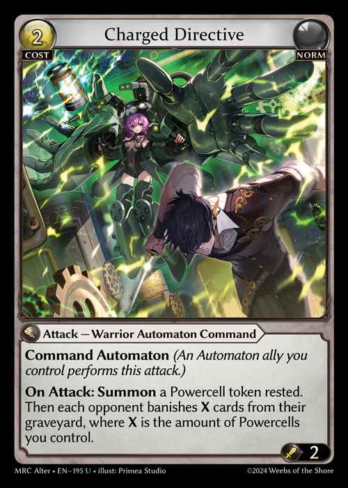 [Norm] Charged Directive [AL-MRC-195-U]