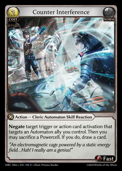 [Norm] Counter Interference [AL-MRC-196-R]