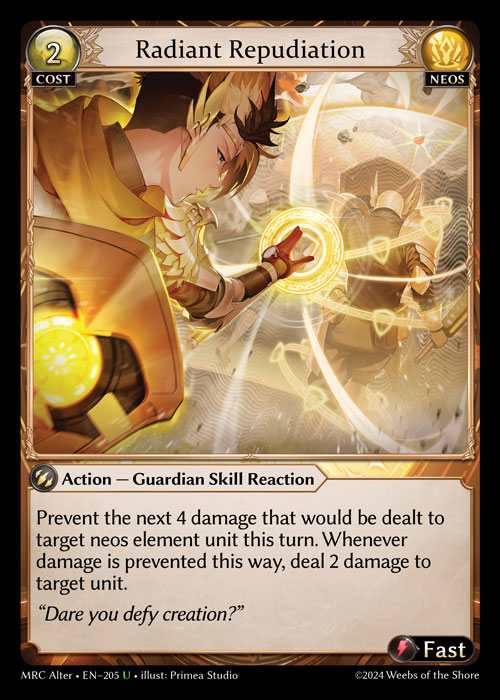 [Neos] Radiant Repudiation [AL-MRC-205-U]
