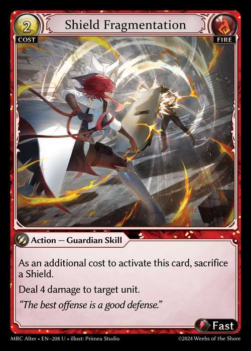 [Fire]Shield Fragmentation [AL-MRC-208-U]
