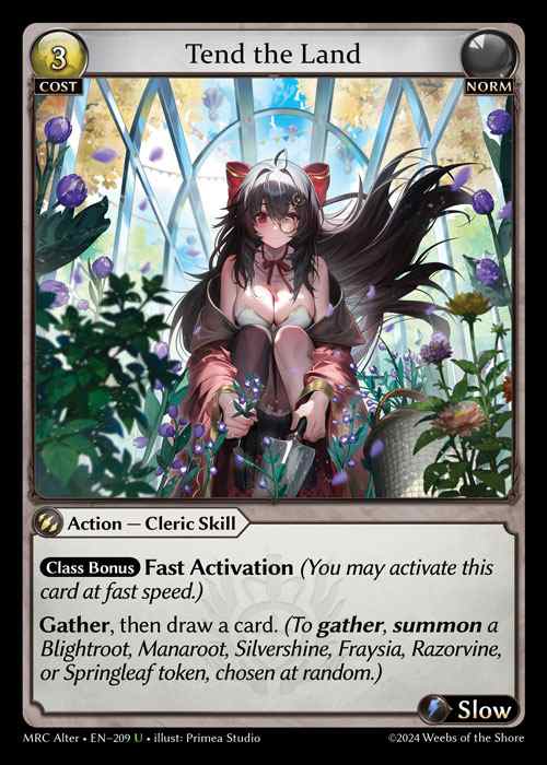 [Norm]Tend the Land [AL-MRC-209-U]