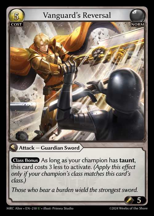 [Norm]Vanguard's Reversal [AL-MRC-210-U]