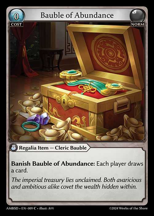 [Norm] Bauble of Abundance [AMBSD009-C]