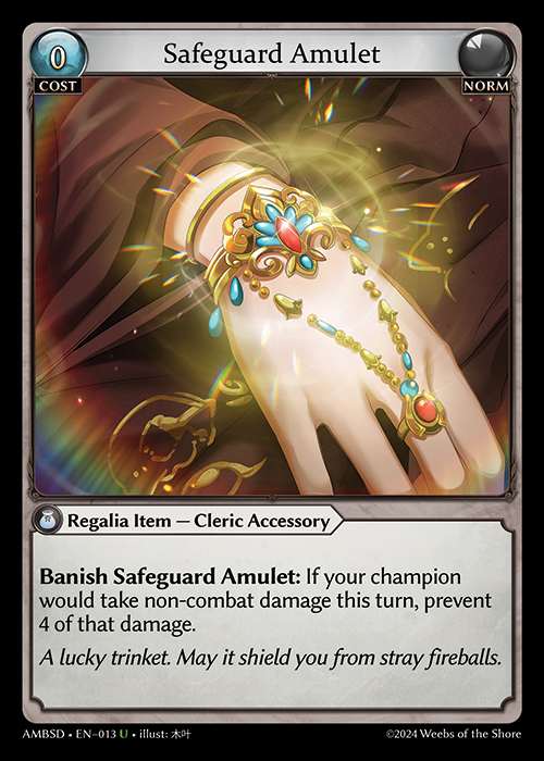 [Norm] Safeguard Amulet [AMBSD013-C]